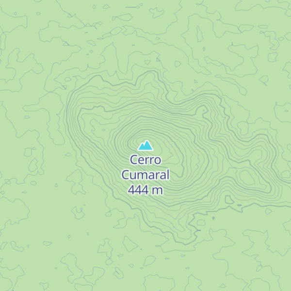 Map of Cerro Cumaral