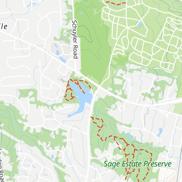 Map of Weare C. Little Memorial Park Nature Center