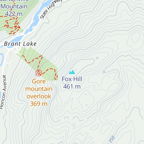 Map of Fox Hill