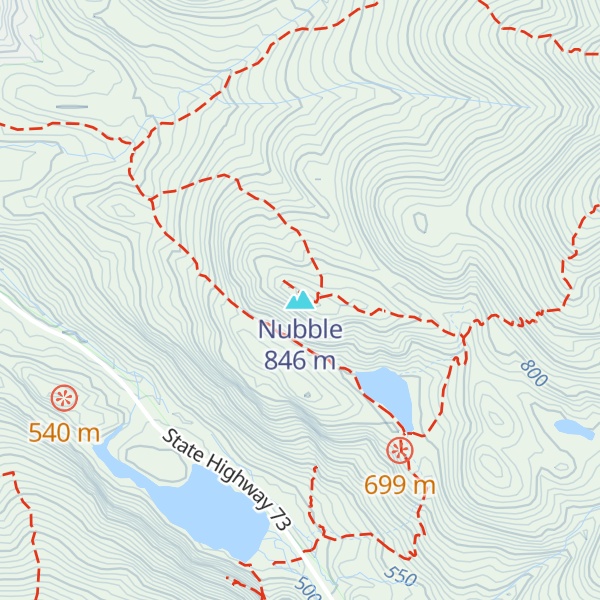 Map of Nubble