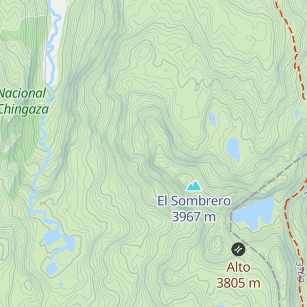 Map of El Gorrito