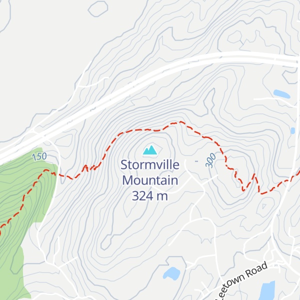 Map of Stormville Mountain