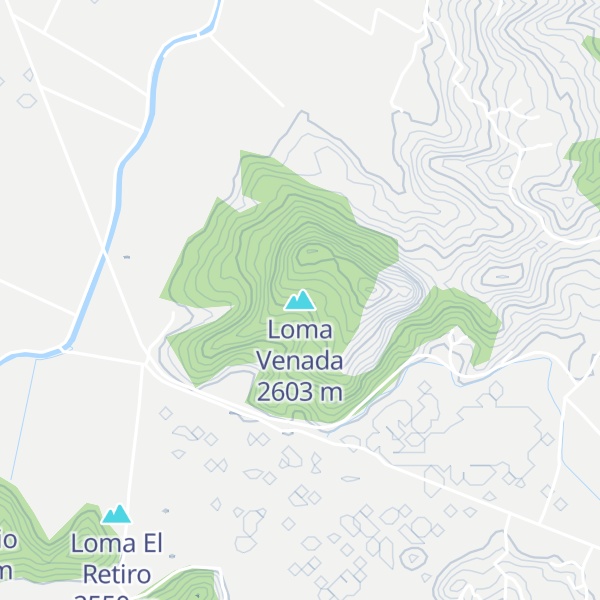 Map of Loma Venada