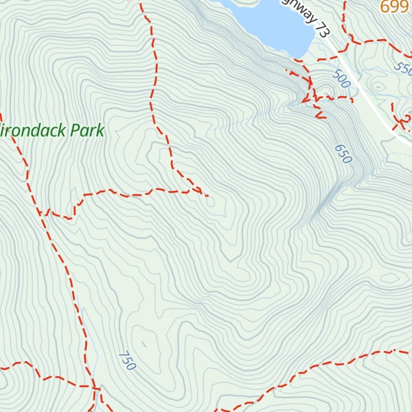 Map of Round Mountain