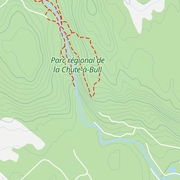 Map of Refuge du Belvédère