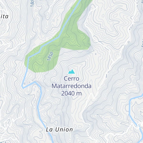 Map of Cerro Matarredonda