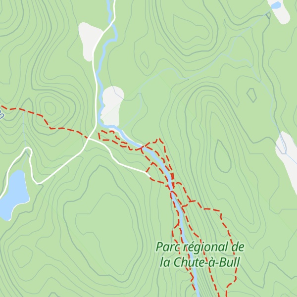 Map of Refuge du Gardien