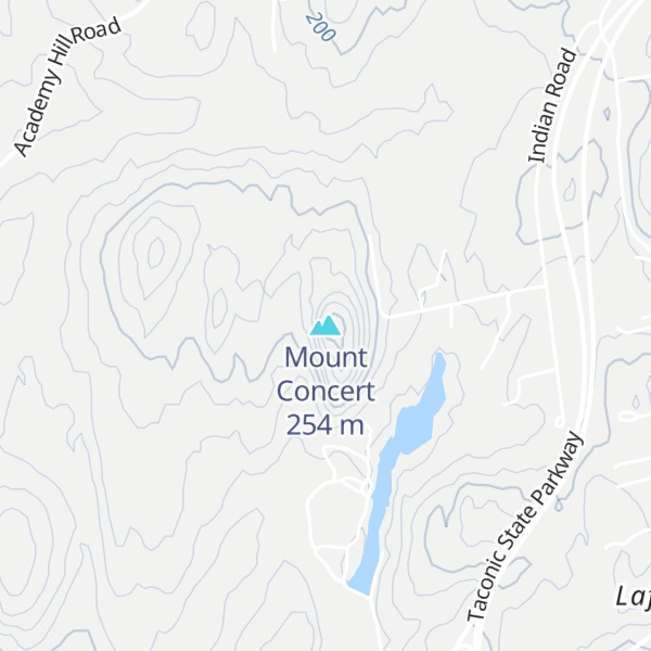 Map of Mount Concert