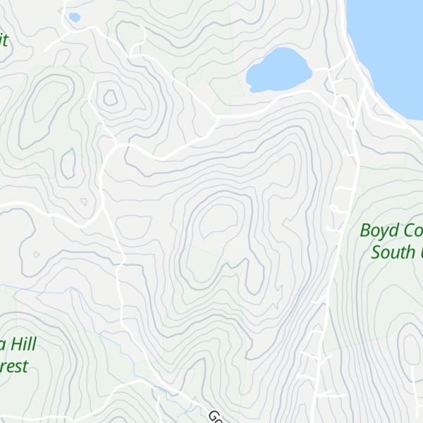 Map of Sheep Mountain