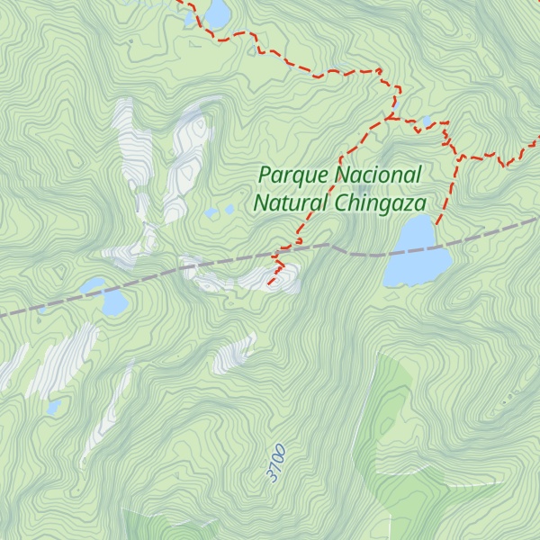 Map of Cerro San Luis