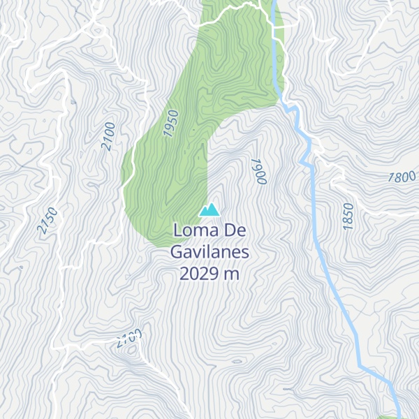 Map of Loma De Gavilanes