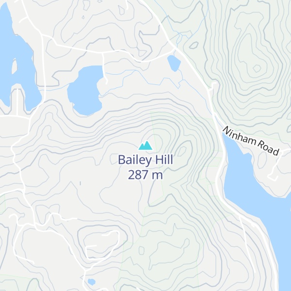 Map of Bailey Hill