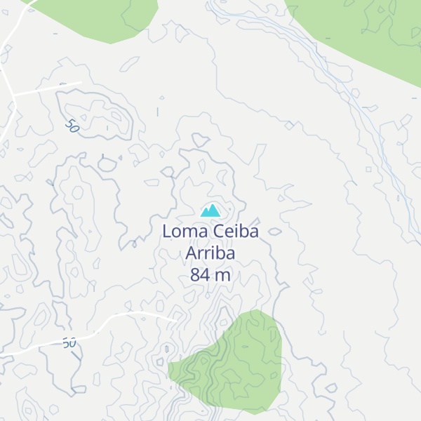Map of Loma Ceiba Arriba