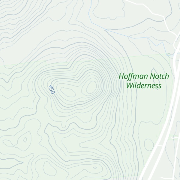 Map of Severance Hill