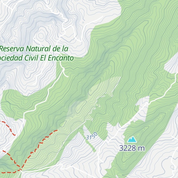 Map of Tres Viejas