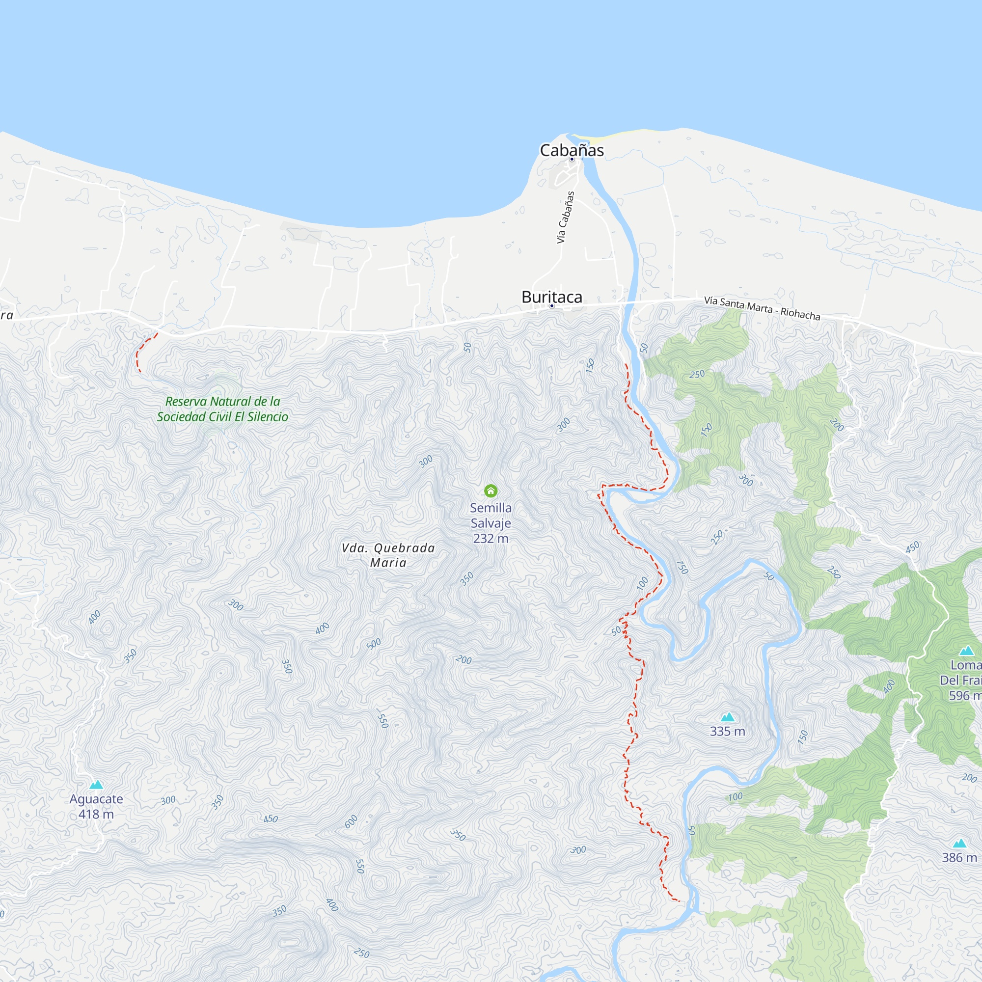 Semilla Salvaje map