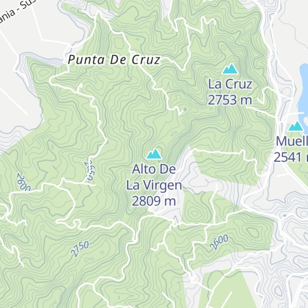 Map of Alto De La Virgen