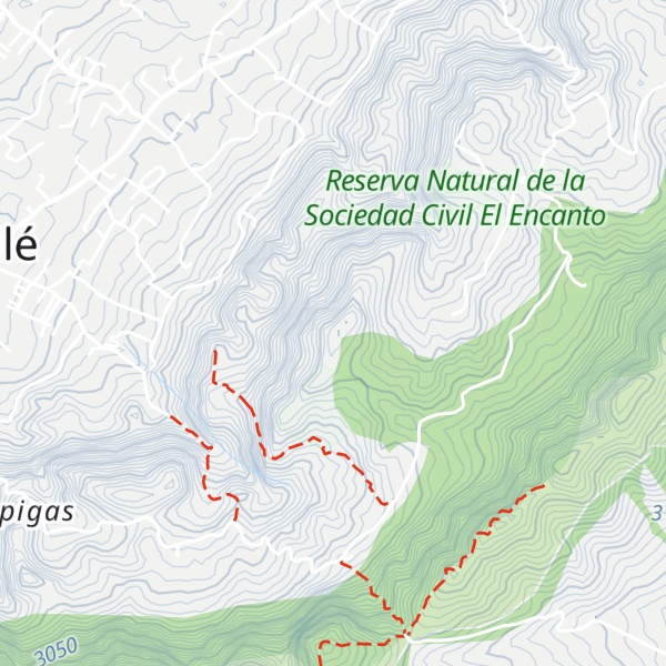 Map of Chibchacún
