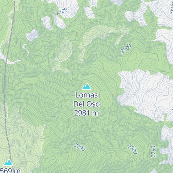 Map of Lomas Del Oso