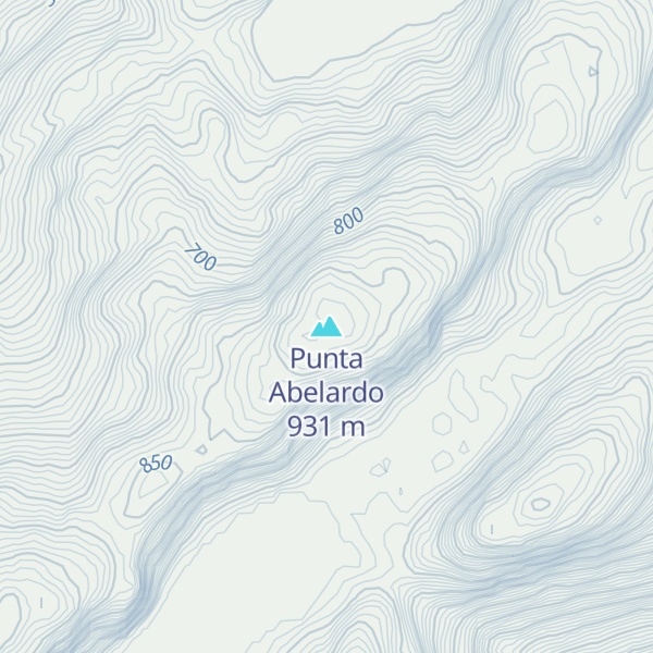 Map of Punta Abelardo