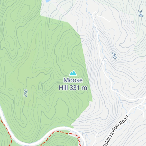 Map of Moose Hill