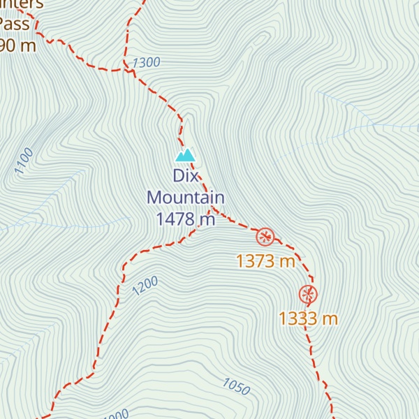Map of Beck-horn