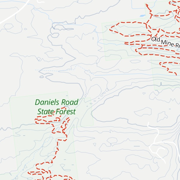 Map of Devils Den