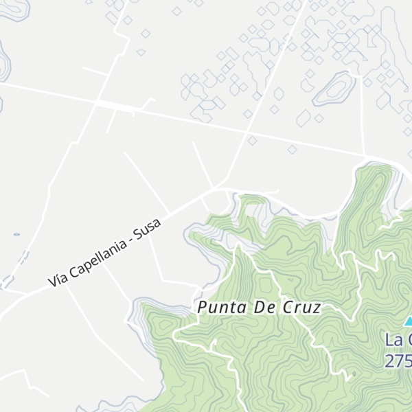 Map of Desviación al punto recuperación