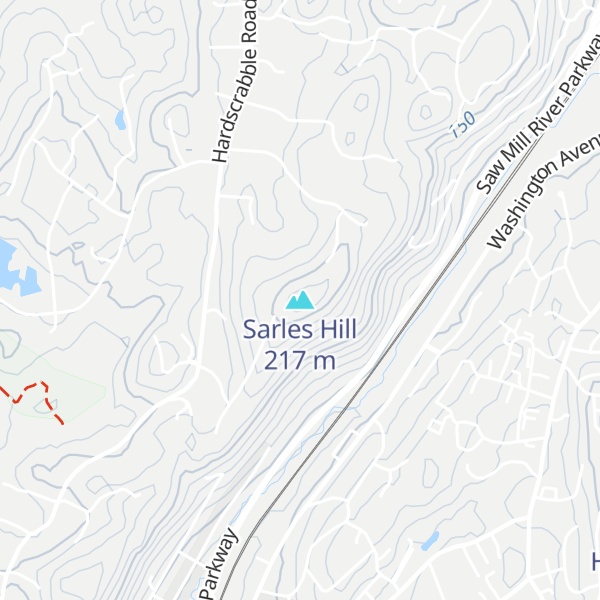 Map of Sarles Hill