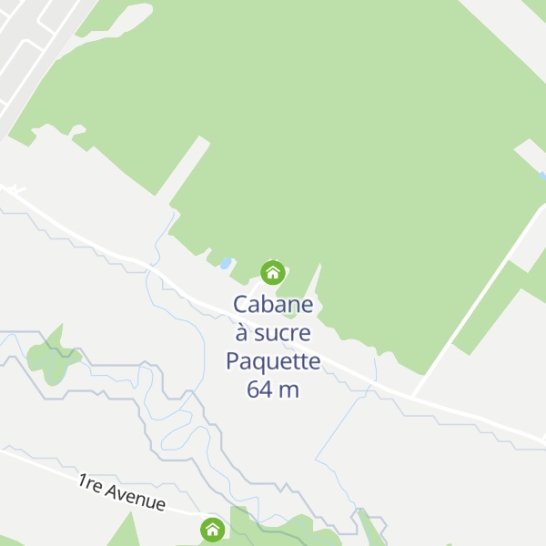 Map of Cabane à sucre Paquette