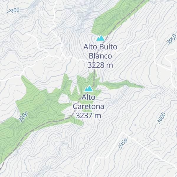 Map of Alto Caretona