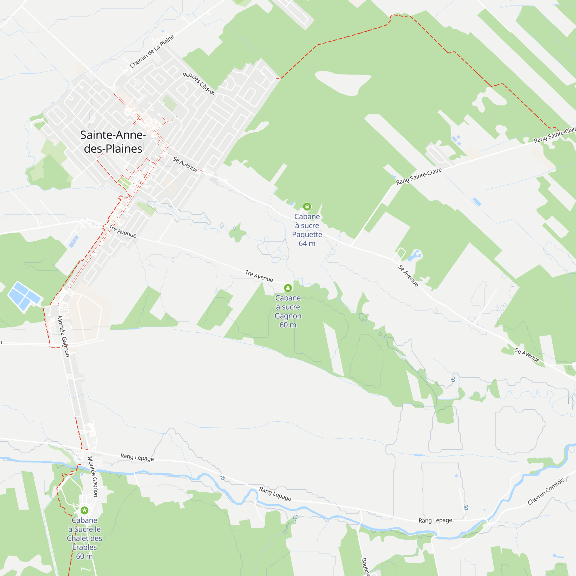 Cabane à sucre Gagnon map