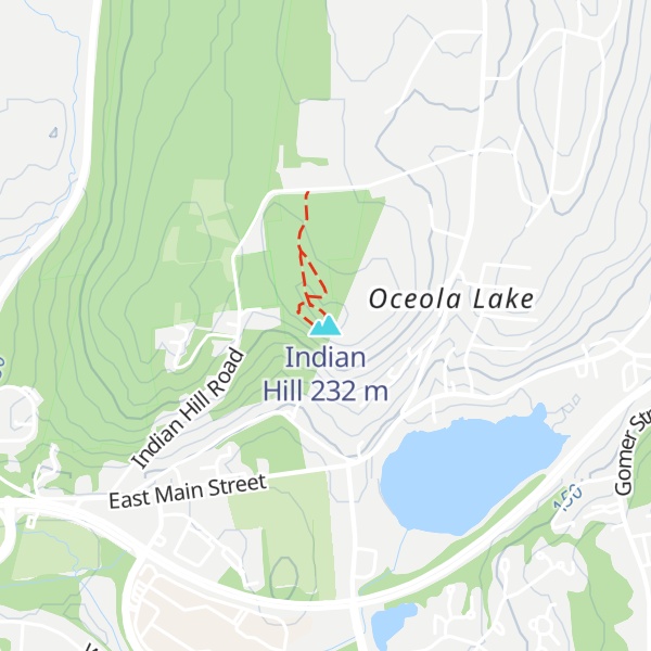 Map of Indian Hill