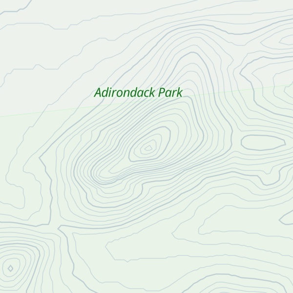 Map of Ellis Mountain