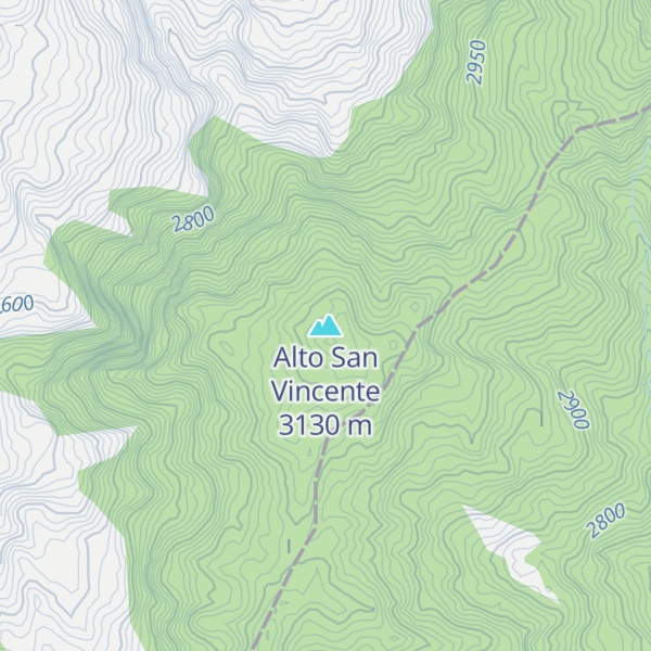Map of Alto San Vincente
