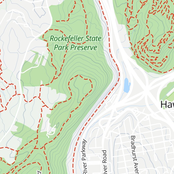 Map of Buttermilk Hill