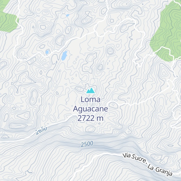Map of Loma Aguacane