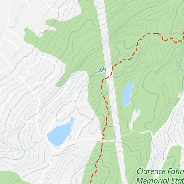 Map of Shenandoah Mountain