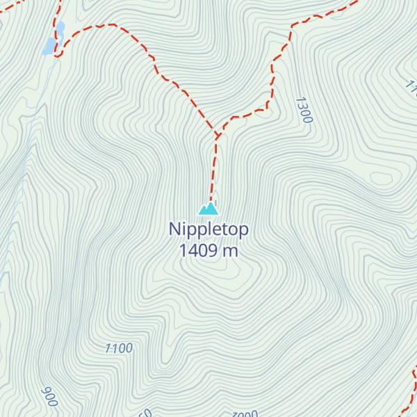 Map of Nippletop