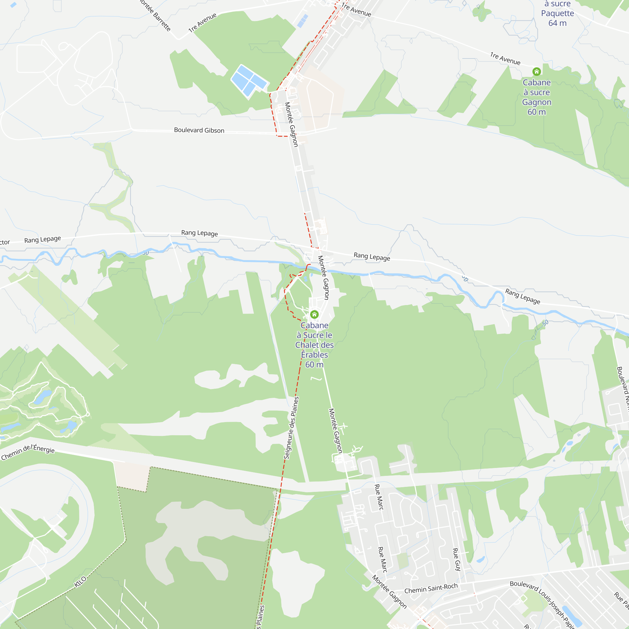 Cabane à Sucre le Chalet des Érables map