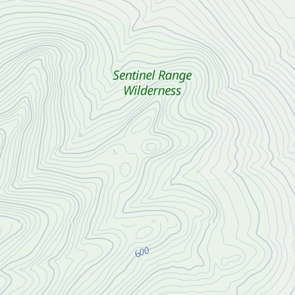 Map of Pine Mountain