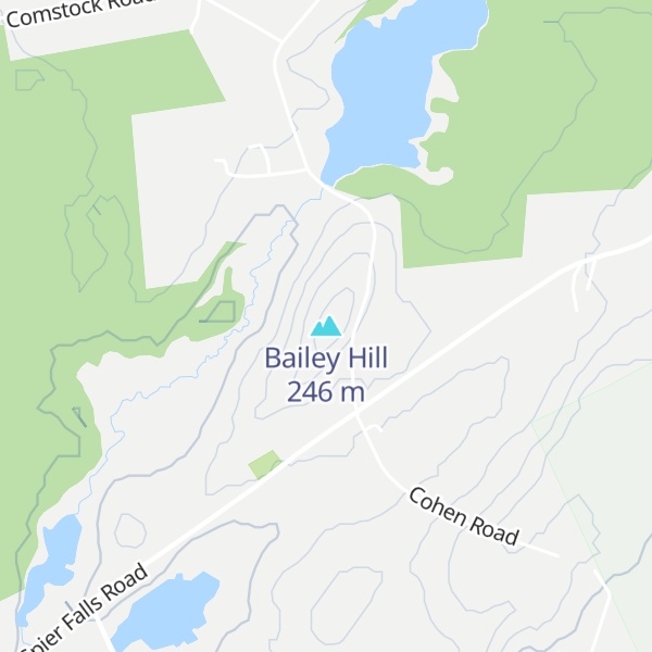 Map of Bailey Hill