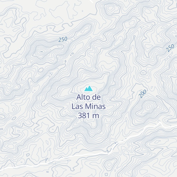 Map of Alto de Las Minas