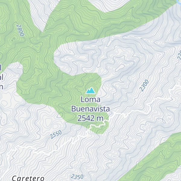 Map of Loma Buenavista