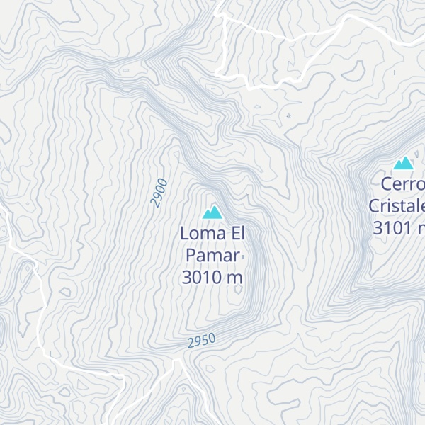 Map of Loma El Pamar