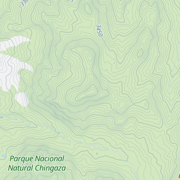 Map of Peña Los Picados