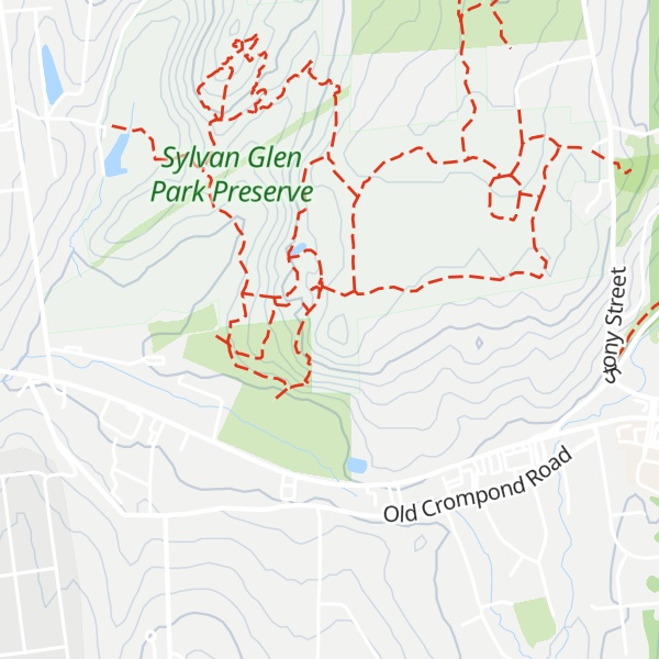 Map of View over Quarry