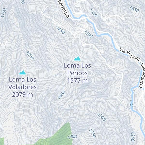 Map of Loma Los Hoyitos