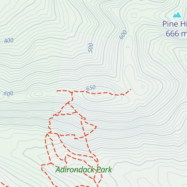 Map of Green Hill
