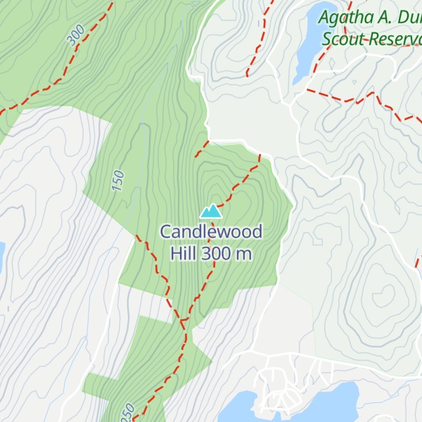 Map of Candlewood Hill